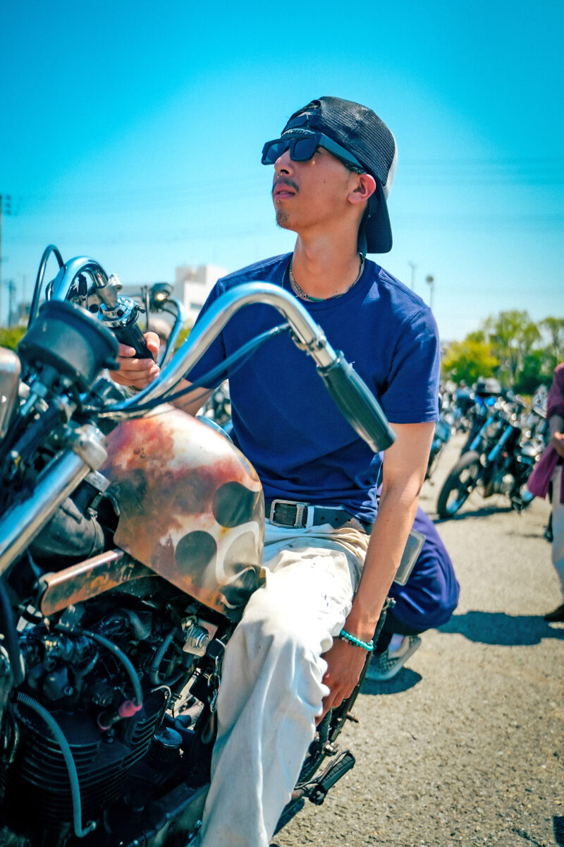 若き職人のSR400