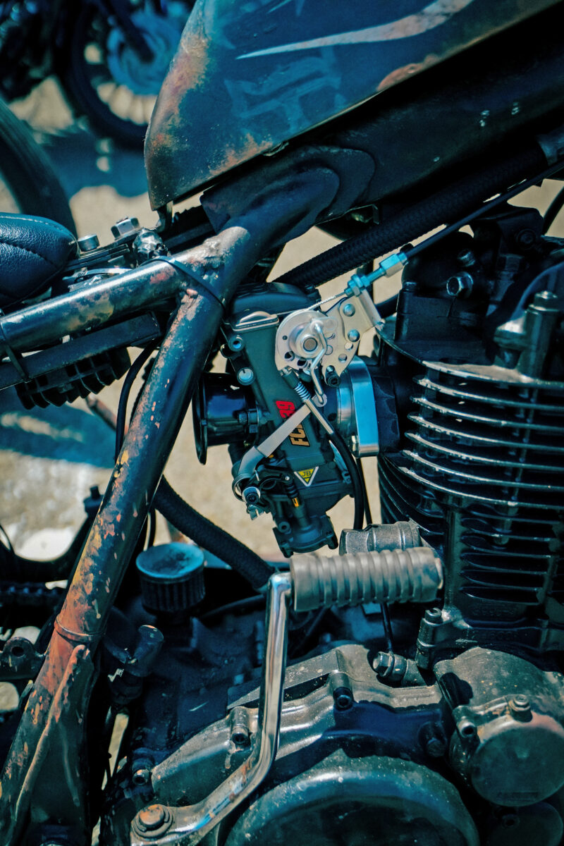 若き職人のSR400