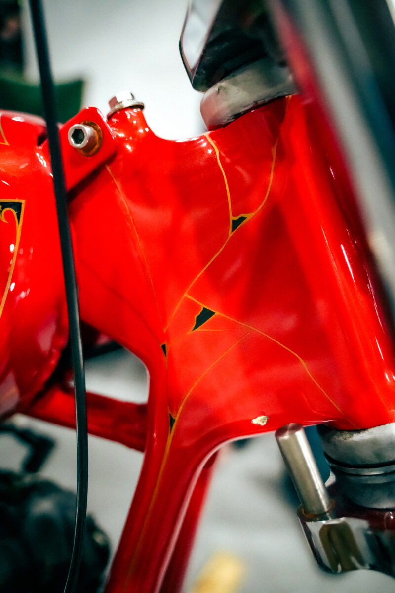 ティファニーの壺から着想を得たナックルヘッドチョッパー