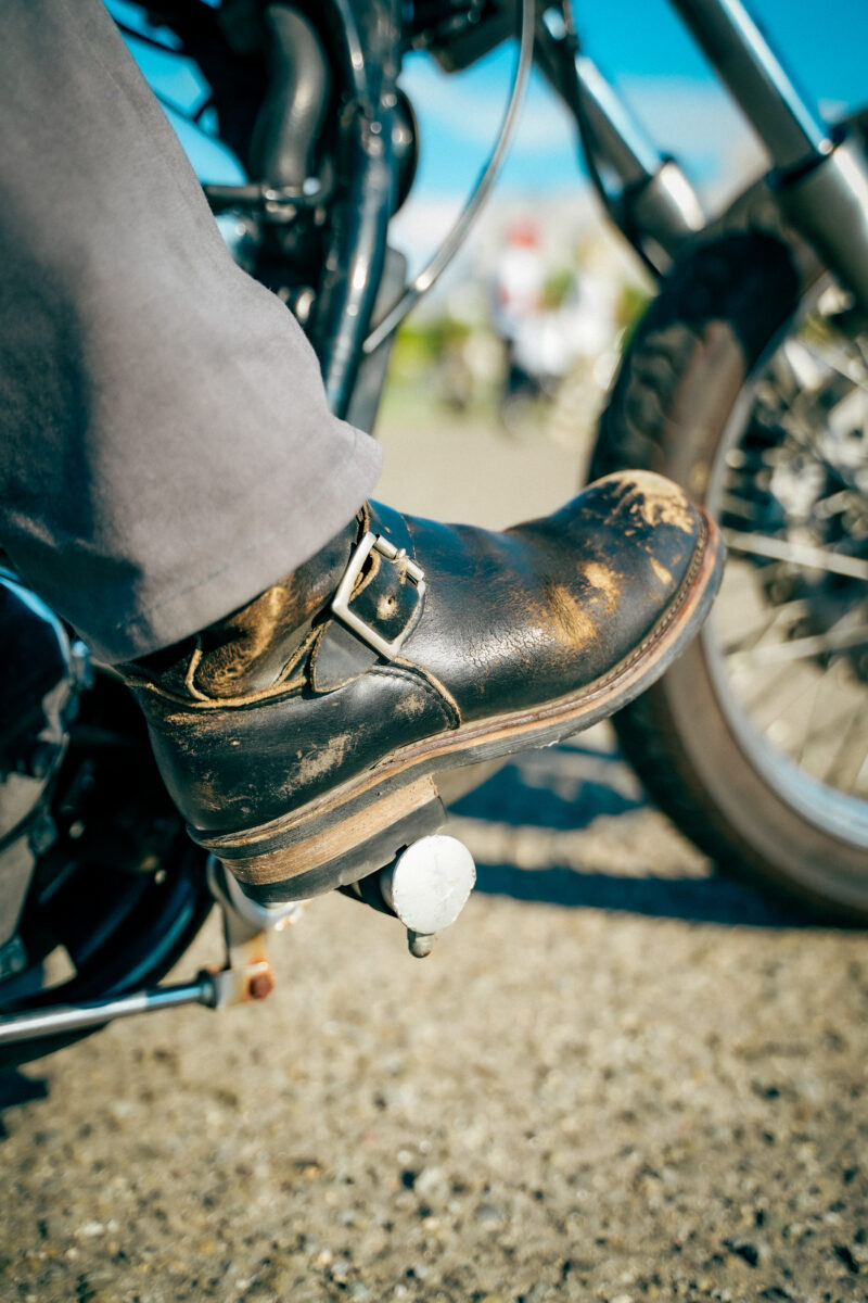 パンクカルチャー香るバイカー