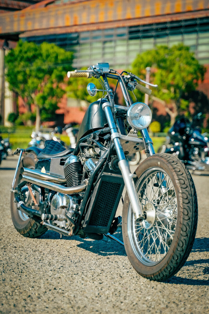 パンクカルチャー香るバイカー