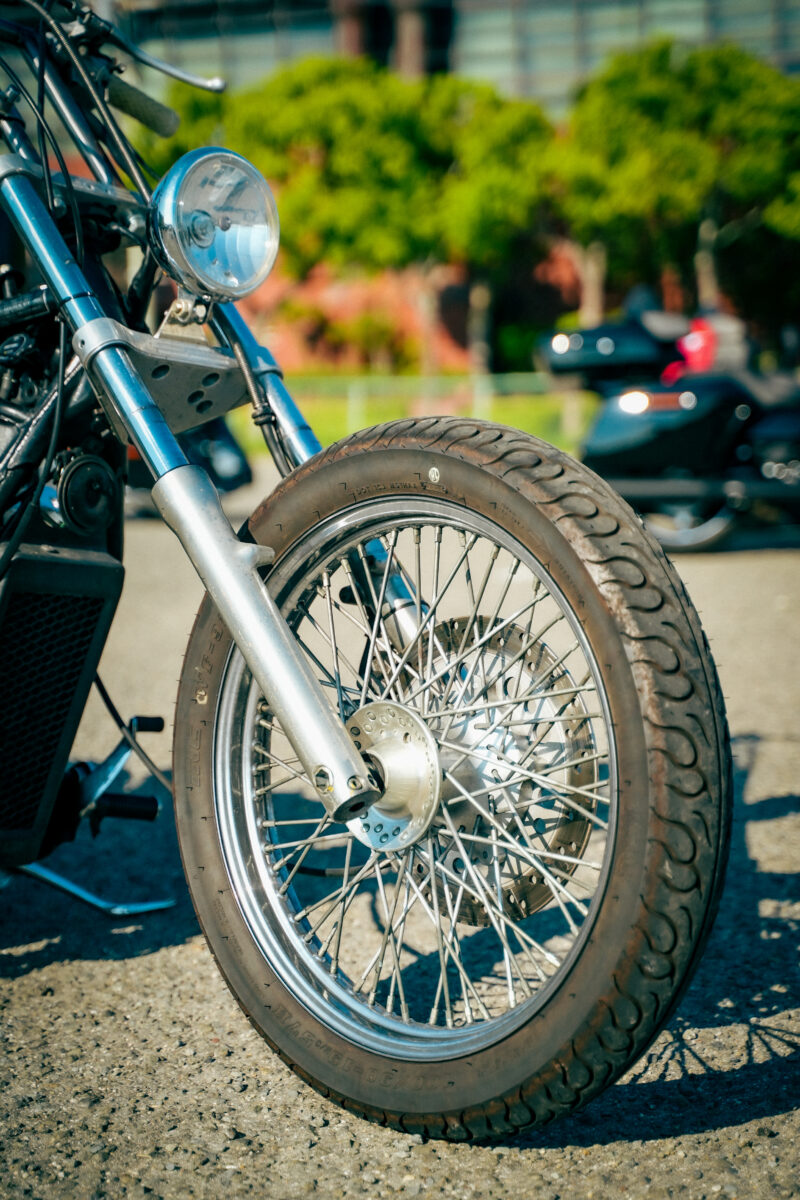 パンクカルチャー香るバイカー