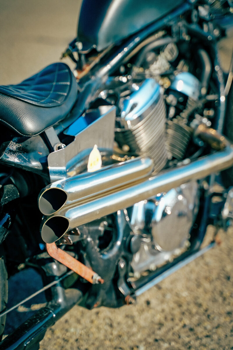 パンクカルチャー香るバイカー