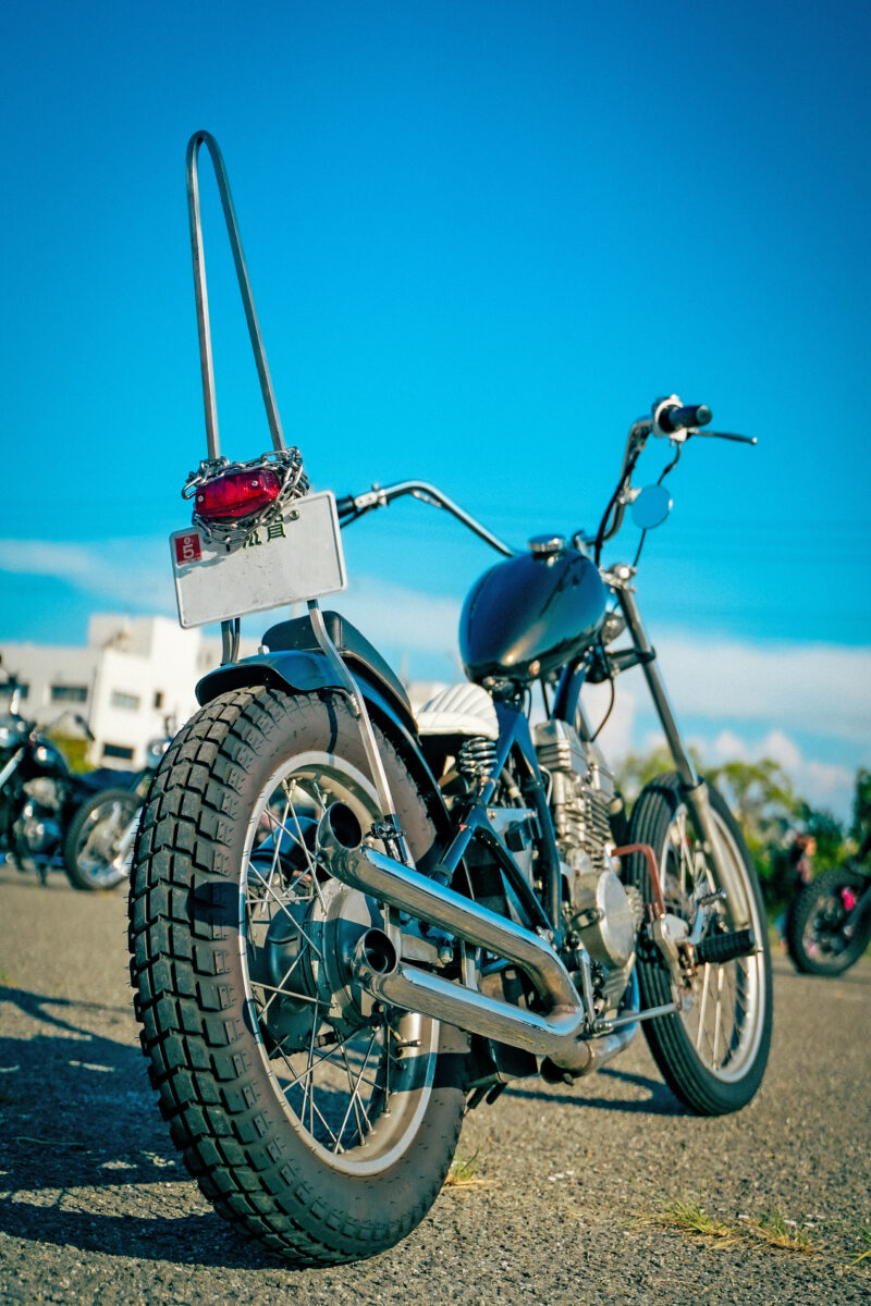 軽快に走りを愉しむカスタムバイク