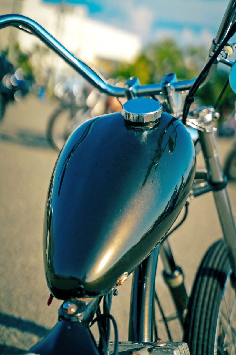 軽快に走りを愉しむカスタムバイク