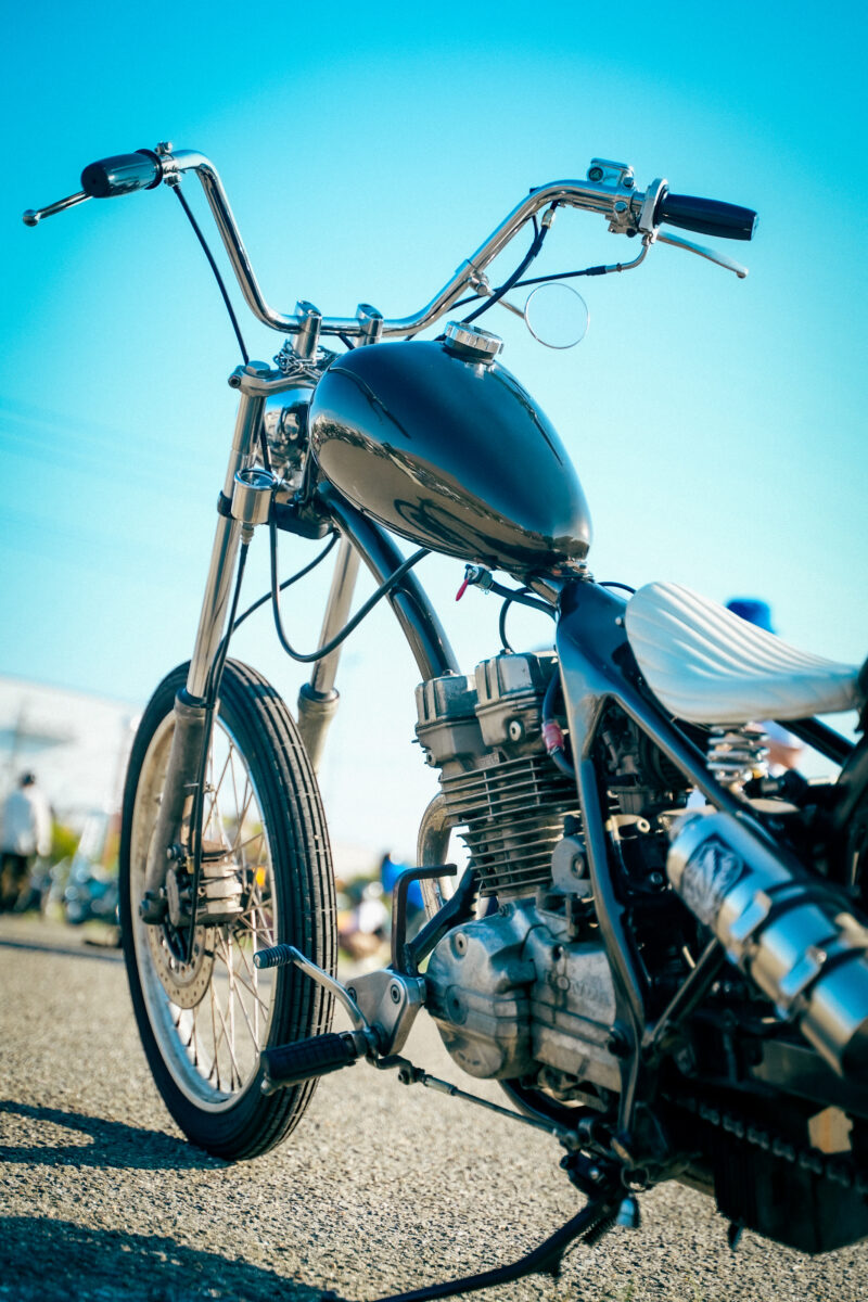 軽快に走りを愉しむカスタムバイク