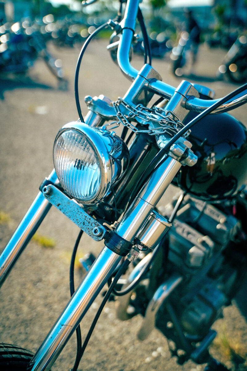 軽快に走りを愉しむカスタムバイク