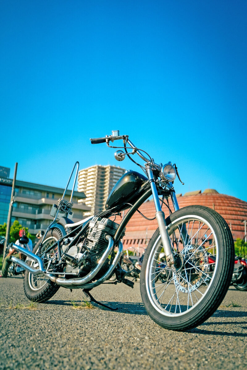 軽快に走りを愉しむカスタムバイク