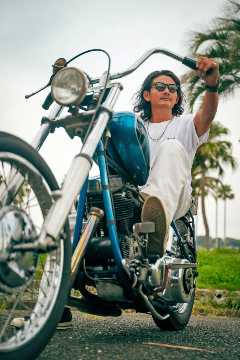 湘南エリアを流すBeach town Chopper
