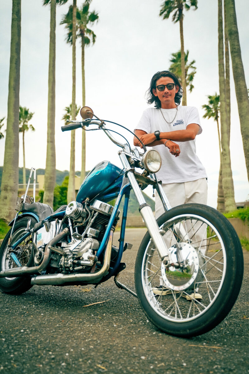 湘南エリアを流すBeach town Chopper