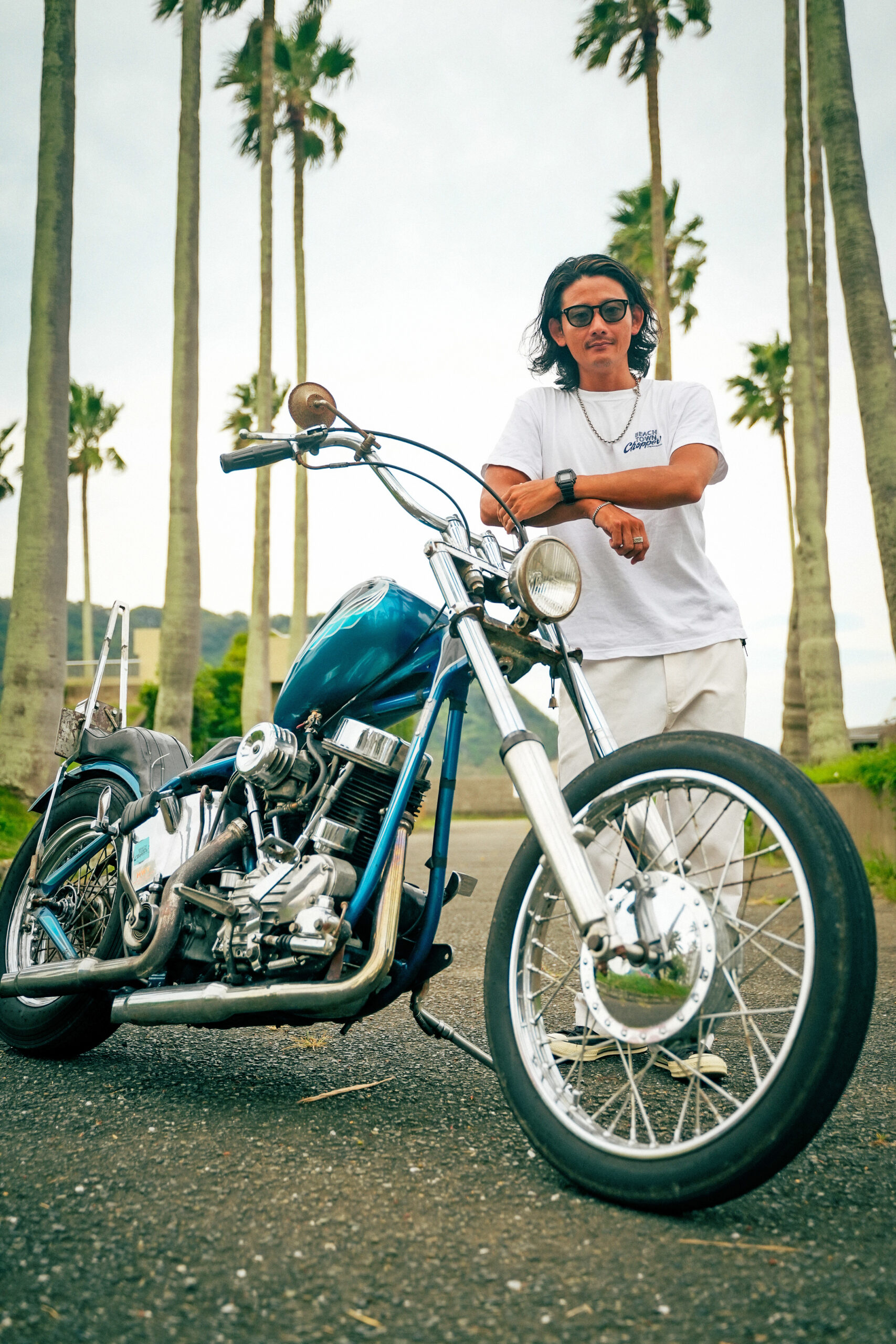 湘南エリアを流すBeach town Chopper