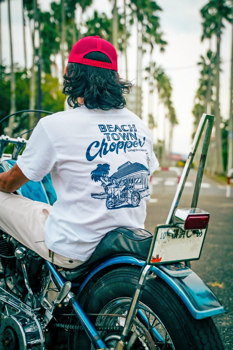 湘南エリアを流すBeach town Chopper