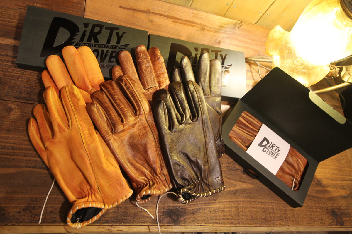 M&Msのこだわりが詰まった本革グローブ「MMS DIRTY GLOVES」