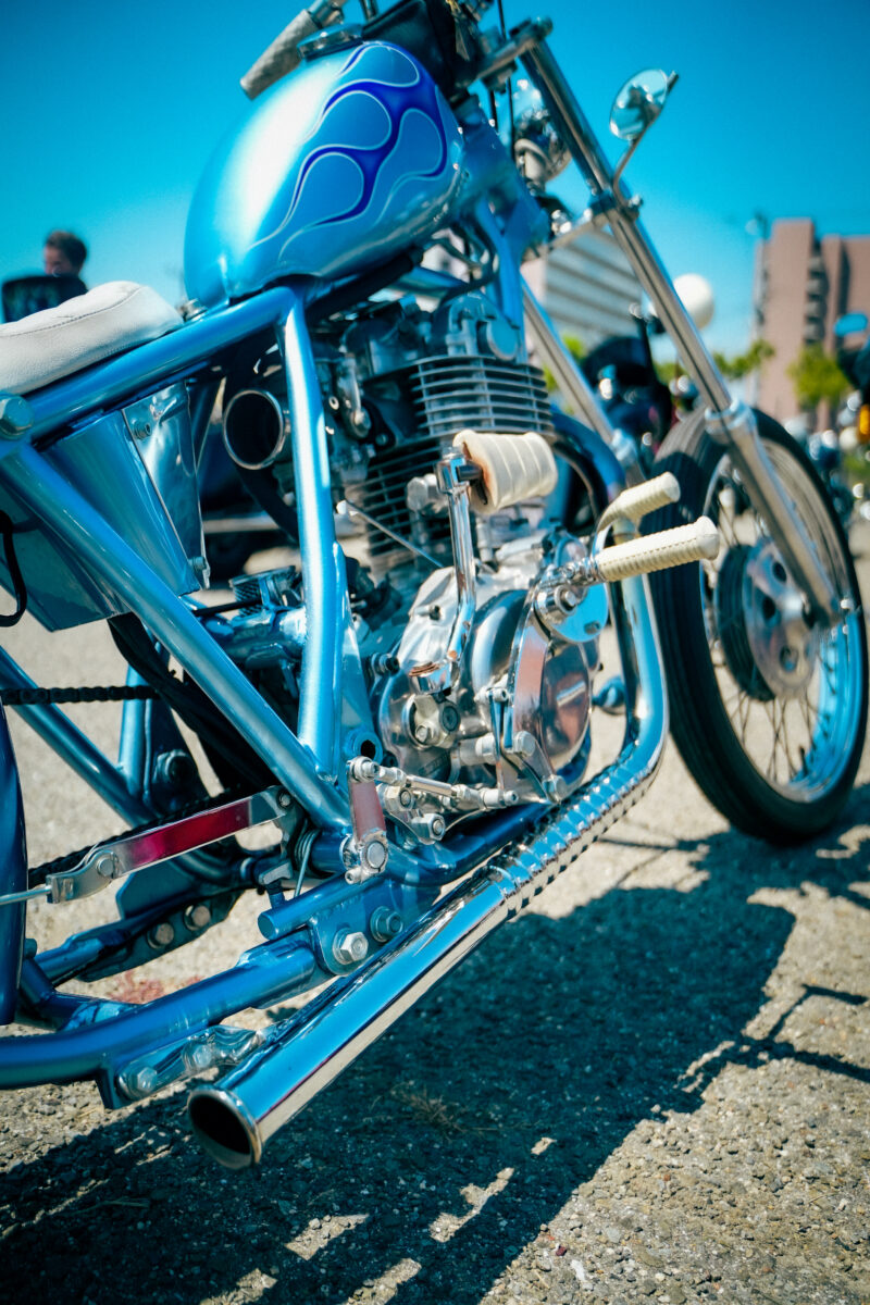 ファーストバイクはSRフルカスタムチョッパー