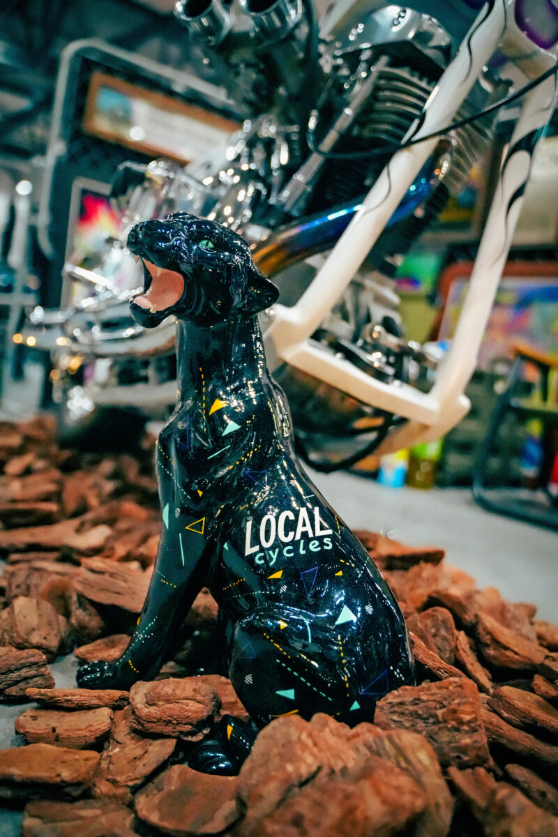 ドラッグレーサーへと仕立てられたFXRS