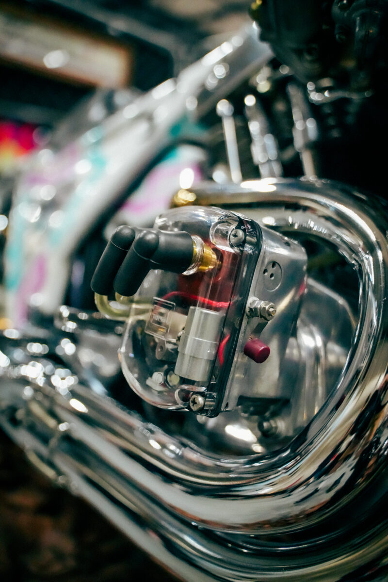 ドラッグレーサーへと仕立てられたFXRS