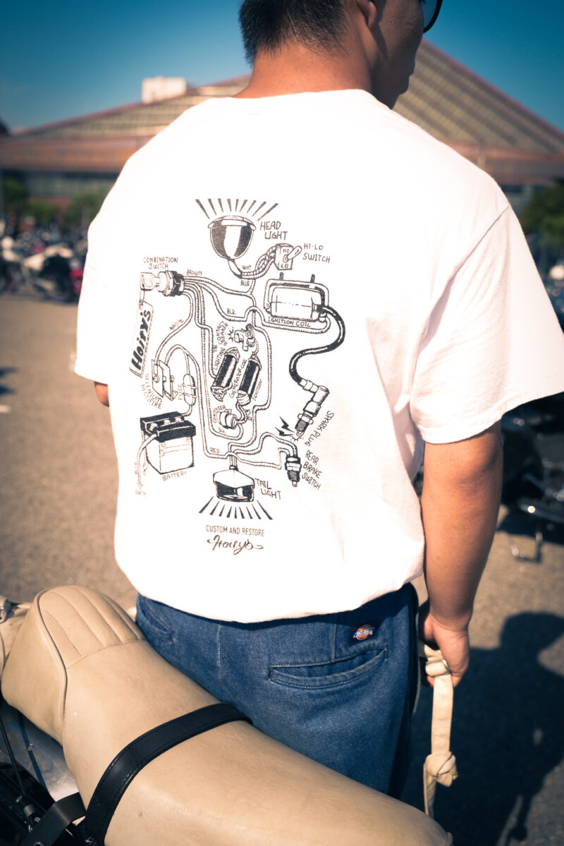 小さくて少し古いヤマハ