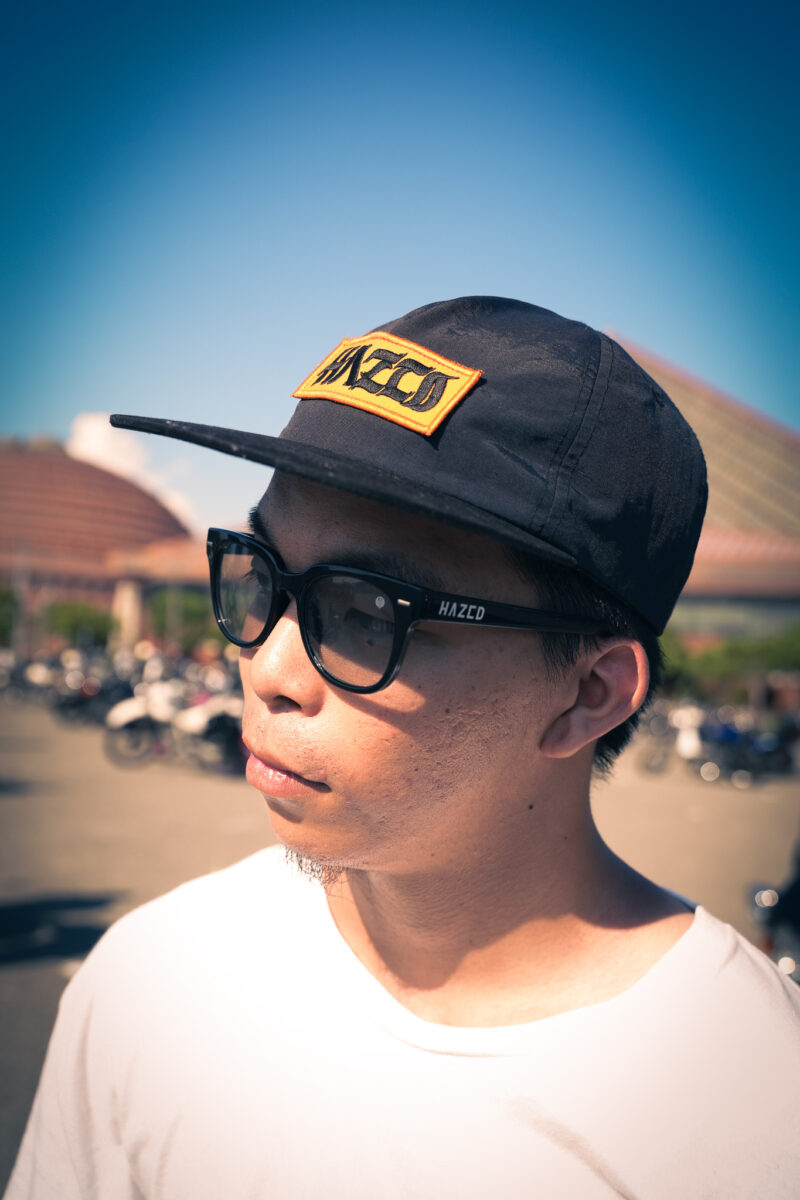 小さくて少し古いヤマハ