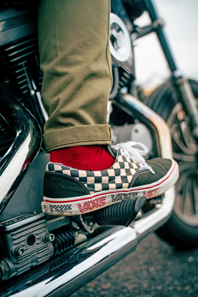 ハーレーをストリートスタイルで